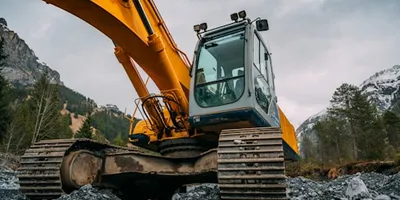 Construction equipment rental Dubai - excavators and bulldozers for hire in UAE